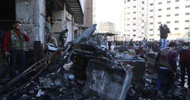 بالصور.. 45 قتيلا فى تفجيرات بحى السيدة زينب فى دمشق  