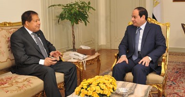 الرئيس عبد الفتاح السيسى والعالم الراحل احمد زويل