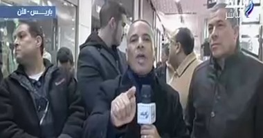بالفيديو.. العشرات من الجالية المصرية يؤمنون أحمد موسى خلال برنامجه  على مسئوليتى   