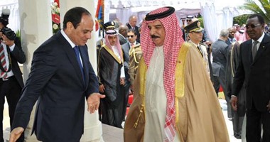 حمد بن عيسى آل خليفة - ملك البحرين والرئيس السيسى