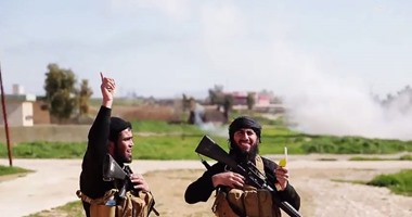 عناصر من تنظيم داعش الإرهابى