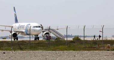 الطائرة المصرية المخطوفة فى قبرص