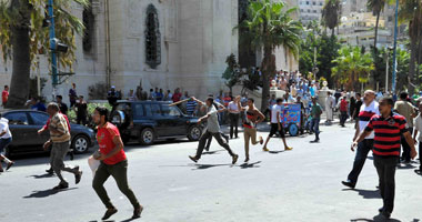 اشتباكات عنيفة بين الأهالى والإخوان بسيدى بشر فى الإسكندرية