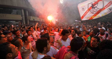 اشتباكات الوايت نايتس أمام نادى الزمالك