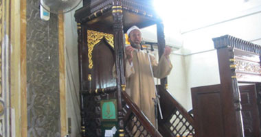   خطيب مسجد الحصرى شهر رمضان يتضمن أنهارا من المغفرة