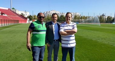 هانى زاده وإسماعيل يوسف فى ملعب مولاى الحسن