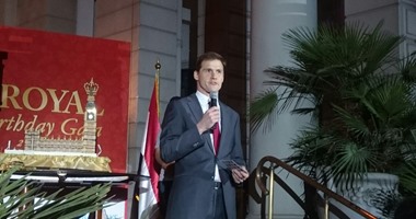 جون كاسن السفير البريطانى لدى القاهرة