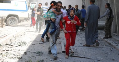 هاشتاج  حلب تحترق  يتصدر تويتر.. ومغردون:  يا رب العالمين انقذ سوريا   اليوم السابع