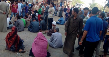 فتح الطريق العام من أمام قرية ميت جابر بالشرقية بعد عودة الطالبة المتغيبة  اليوم السابع