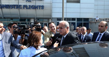 بالصور.. عاجل..رئيس الوزراء يصل مطار القاهرة لمتابعة حادث اختفاء طائرة مصر للطيران  اليوم السابع