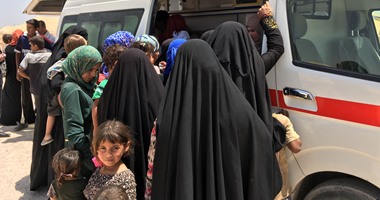 نزوح أهالى الموصل - صورة أرشيفية نزوح أهالى الموصل - صورة أرشيفية