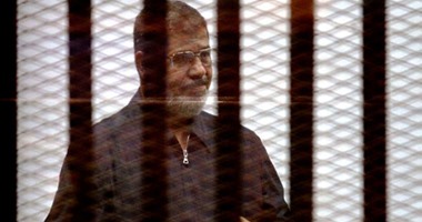 محمد مرسى فى القفص - ارشيفية