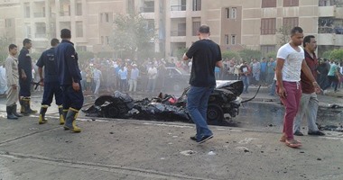 انفجار سيارة مفخخة بالقرب من قسم شرطة ثان أكتوبر