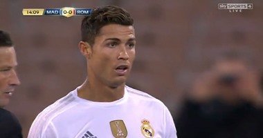 بالفيديو.. جاريث بيل يثير غضب رونالدو فى مواجهة الريال وروما  