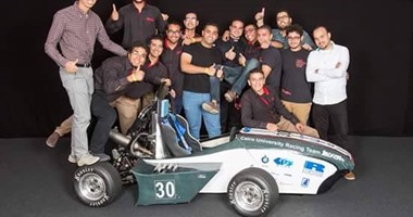 فريق بـ هندسة القاهرة  يفوز بجائزة التحدى فى مسابقة فورميلا بألمانيا  