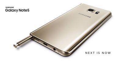 سامسونج  تطلق أول فيديو دعائى لهاتف Galaxy Note5  اليوم السابع