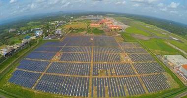 الهند تطلق أول مطار فى العالم يعمل بالطاقة الشمسية بالكامل  