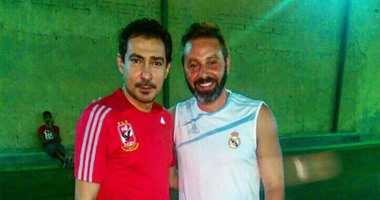 حازم إمام ينشر صورة تجمعه مع بركات.. ويؤكد: من أفضل اللاعبين  اليوم السابع