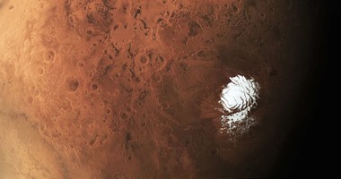 صورة مذهلة للقطب الجنوبى من المريخ