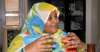 المعارضة السودانية مريم المهدى فى مركز دال  