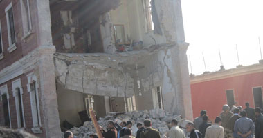 نيابة الشرقية تأمر بتحريات الأمن الوطنى حول تفجير مبنى أنشاص