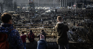 مظاهرات بأوكرانيا - أرشيفية