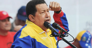 الرئيس الفنزويلى هوجو شافيز<br>