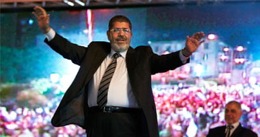 اللجنة العيا للانتخابات علن محمد مرسى رئيسا لجمهورية مصر العربية