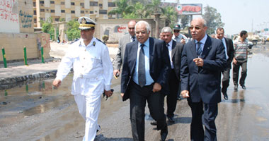 جولة محافظ القاهرة بمنطقة رابعة