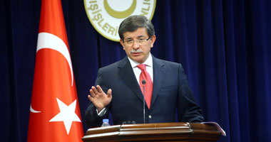 وزير الخارجية التركى أحمد داود أوغلو