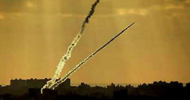 انفجار صاروخ فى اسرائيل- أرشيفية 