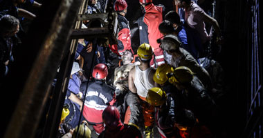  مقتل وإصابة 4 عمال فى انهيار منجم معادن بغربى تركيا