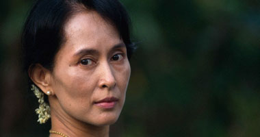 زعيمة المعارضة فى ميانمار أونج سان سوتشى