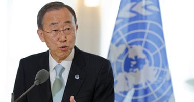 الأمين العام للأمم المتحدة بان كى مون