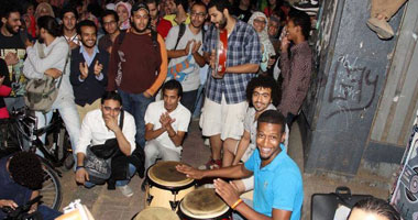 جانب من مهرجان مفتوح