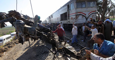 حادث قطار أسيوط