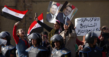 من محاكمة مبارك