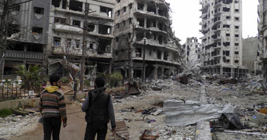 الدمار فى سوريا - أرشيفية