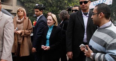 سفيرة الولايات المتحدة الأمريكية بالقاهرة آن باترسون