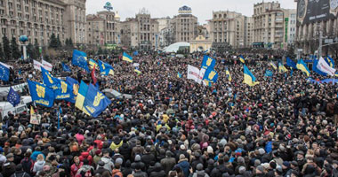 مظاهرات فى أوكرانيا أرشيفية