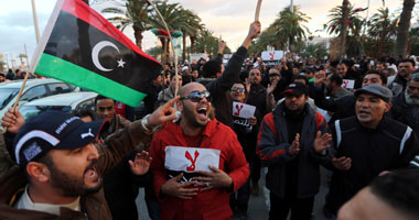 مظاهرات فى ليبيا