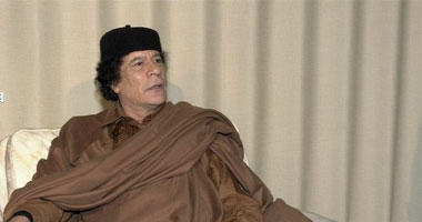 الرئيس الليبى الراحل معمر القذافى