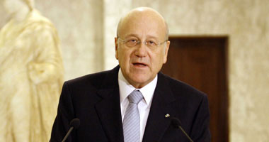 رئيس الوزراء اللبنانى المستقيل نجيب ميقاتى