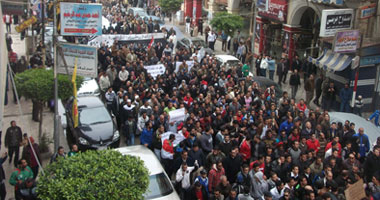 جانب من مظاهرات بورسعيد