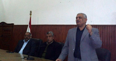 العميد زكريا أبو زينة مدير المباحث الجنائية ببنى سويف