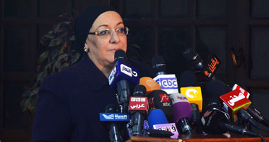 وزيرة الصحة خلال المؤتمر