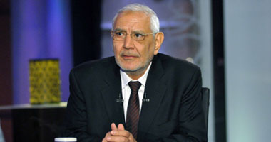 الدكتور عبد المنعم أبو الفتوح رئيس حزب مصر القوية