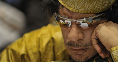 الرئيس الليبى الراحل معمر القذافى