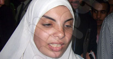 السيدة شاهندة فتحى زوجة المحامى أحمد الجيزاوى