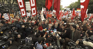 مظاهرات حاشدة بمختلف أنحاء إسبانيا – أرشيف 